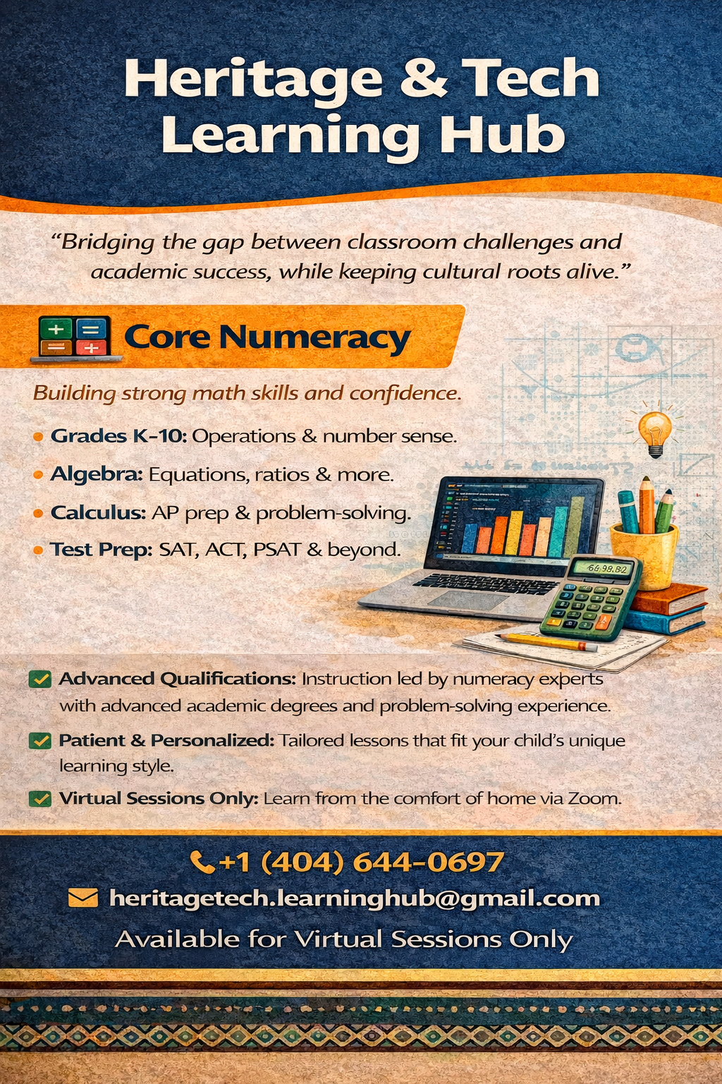 Core Numeracy flyer